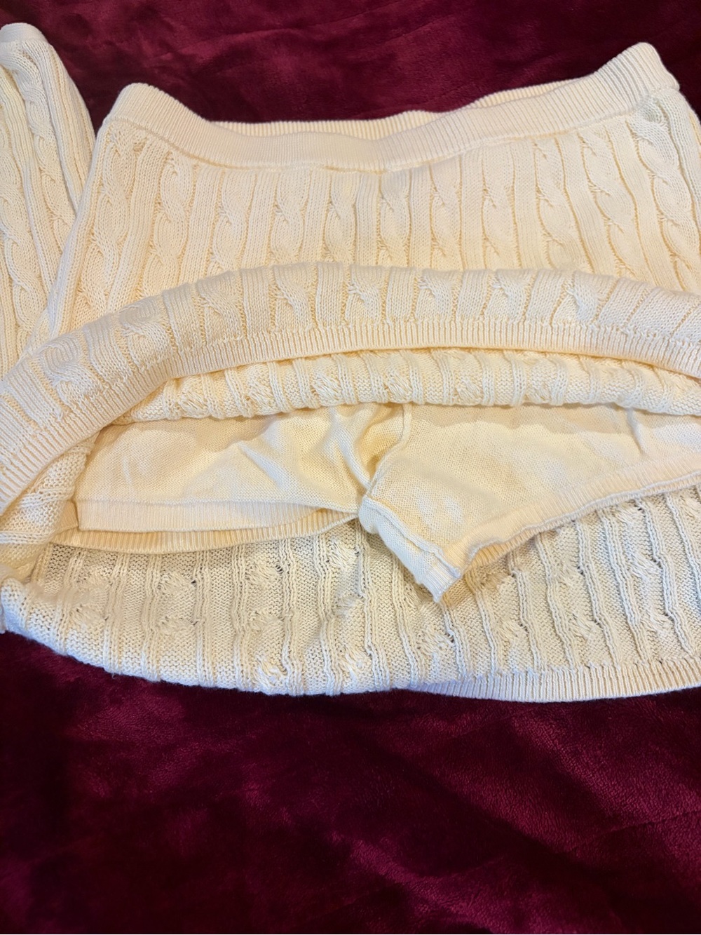 Gap Yellow Cable-Knit Tank and Skirt Set - Big Girls - Picture 2 of 4